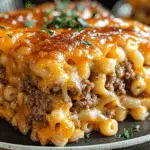 The BEST Mac and Cheese Meatloaf Casserole