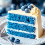Decadent Blue Velvet Cake
