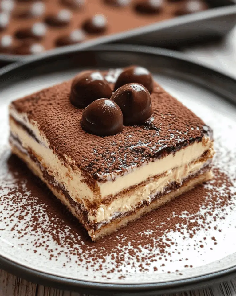 BEST Chocolate Tiramisu Recipe
