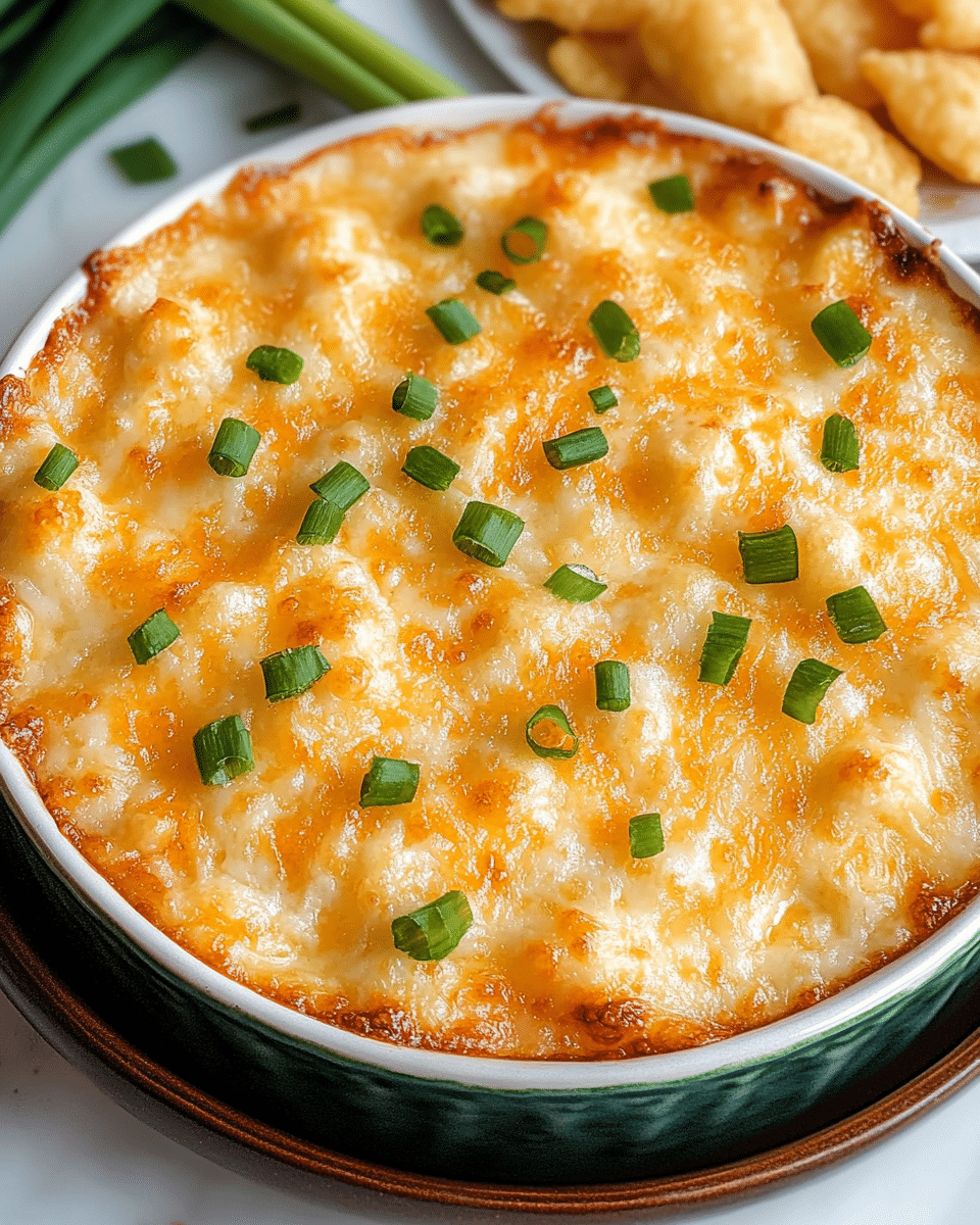 The BEST Cheesy Crab Rangoon Dip