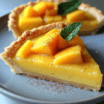 Mango Curd Tart