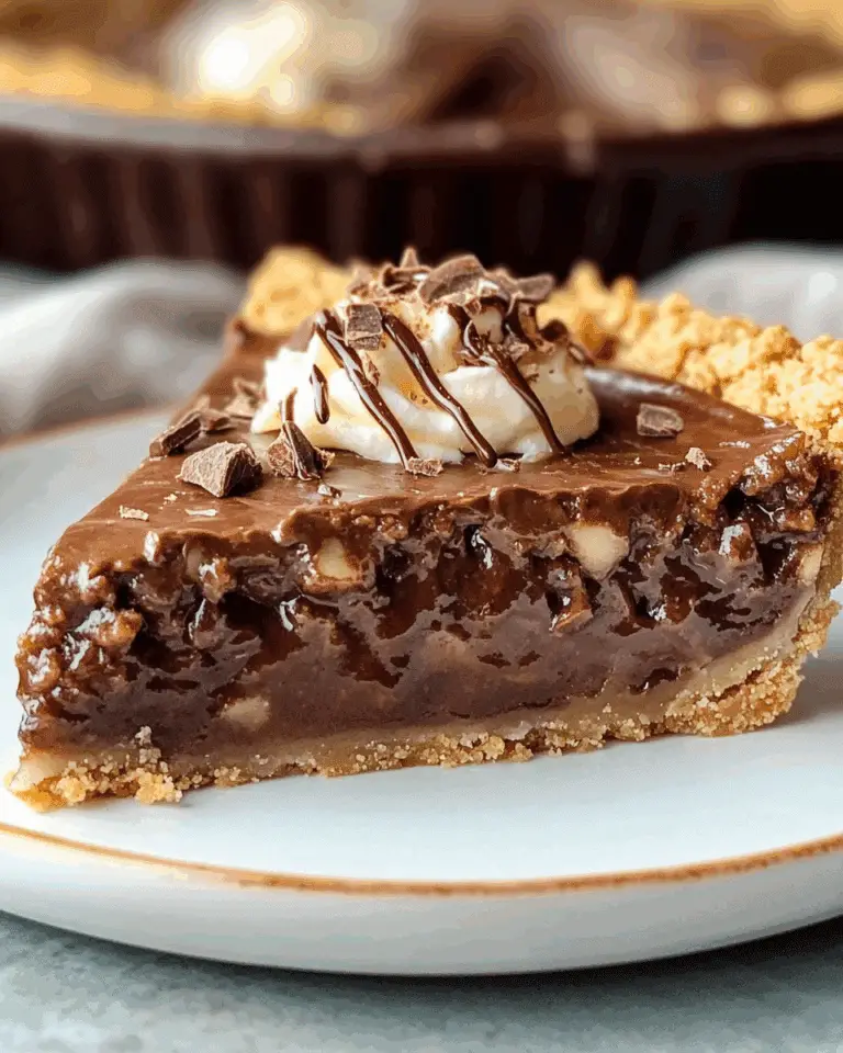 The BEST No-Bake German Chocolate Pie