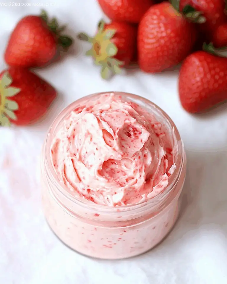 Homemade Strawberry Butter
