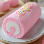 Japanese Cotton Candy Swiss Cake Roll