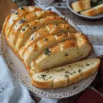 Sourdough Discard Garlic Pull Apart Bread