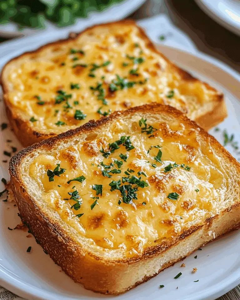 The BEST Cheesy Texas Toast You’ll Make