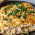 The BEST Sour Cream Chicken Enchilada Casserole