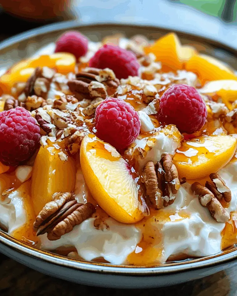 Millionaire Peach Salad