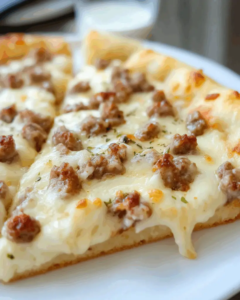 Easy & Quick Breakfast Pizza