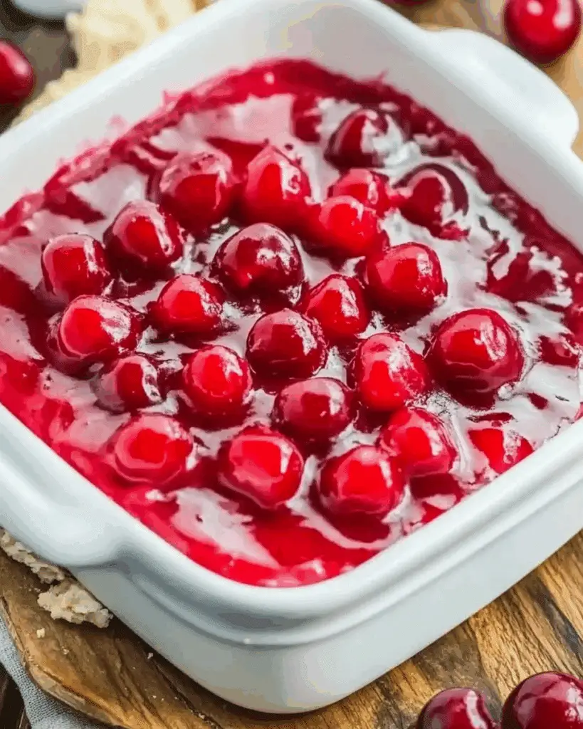 Decadent Cherry Cheesecake Dip