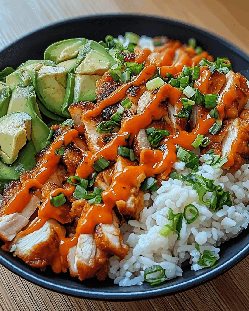 Bang Bang Chicken Bowl