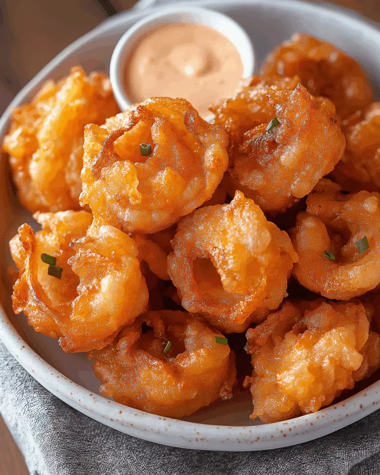 Bite-Sized Blooming Onions