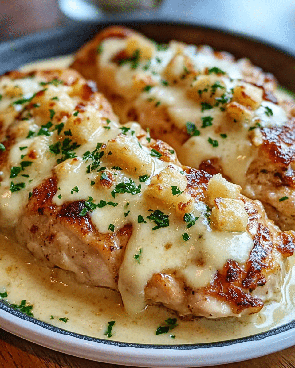 The BEST Texas Roadhouse Smothered Chicken