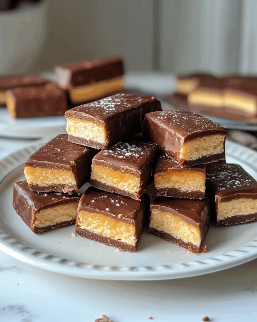 Healthy Twix Bars (Gluten-Free)
