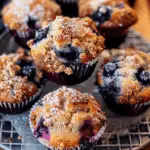 Bakery Style Blueberry Muffins