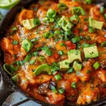 BEST Chicken Enchilada Skillet EVER