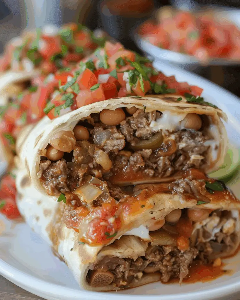My Mom’s Famous Freezer Beef and Bean Burritos