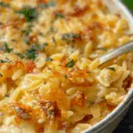 One Pot Cheesy Orzo