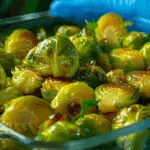 Roasted Marinated Brussels Sprouts