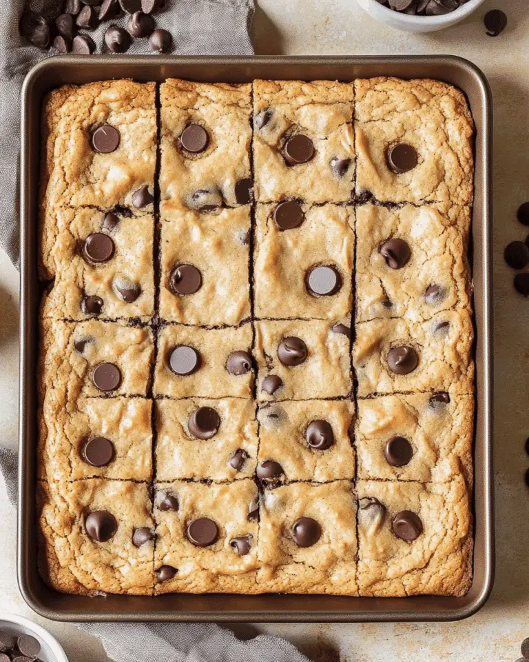The Perfect Sheet Pan Chocolate Chip Cookies
