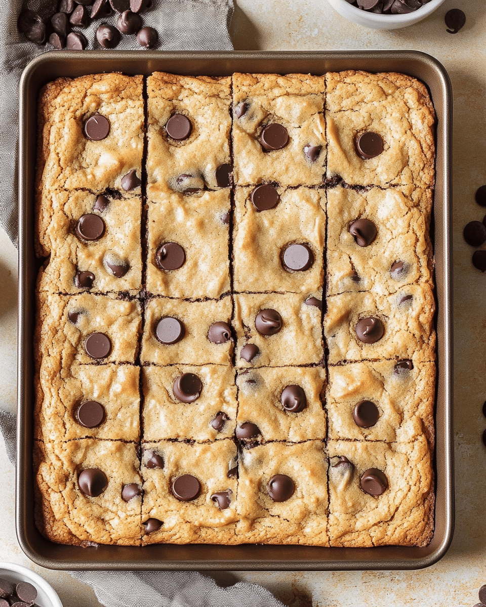 The Perfect Sheet Pan Chocolate Chip Cookies