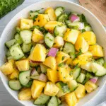 The BEST Summer Pineapple Cucumber Salad