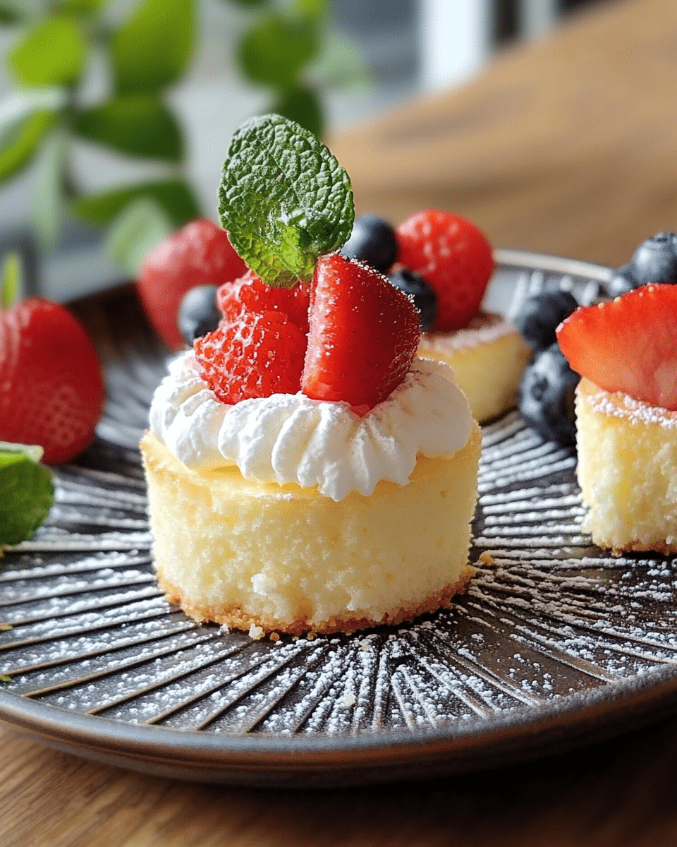 Japanese Mini Cotton Cheesecake