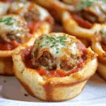 Meatball Sub Cupcakes