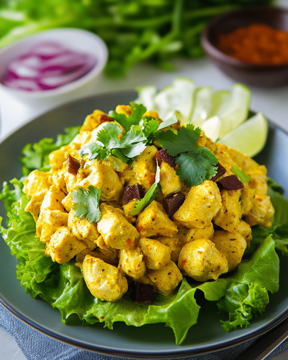 Curried Chicken Salad {Whole Foods Copycat}