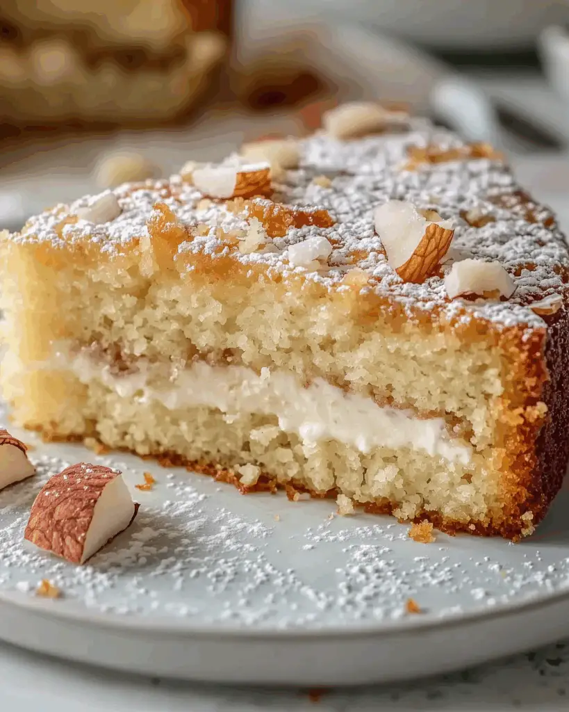 Flourless Coconut Greek Yogurt Cake
