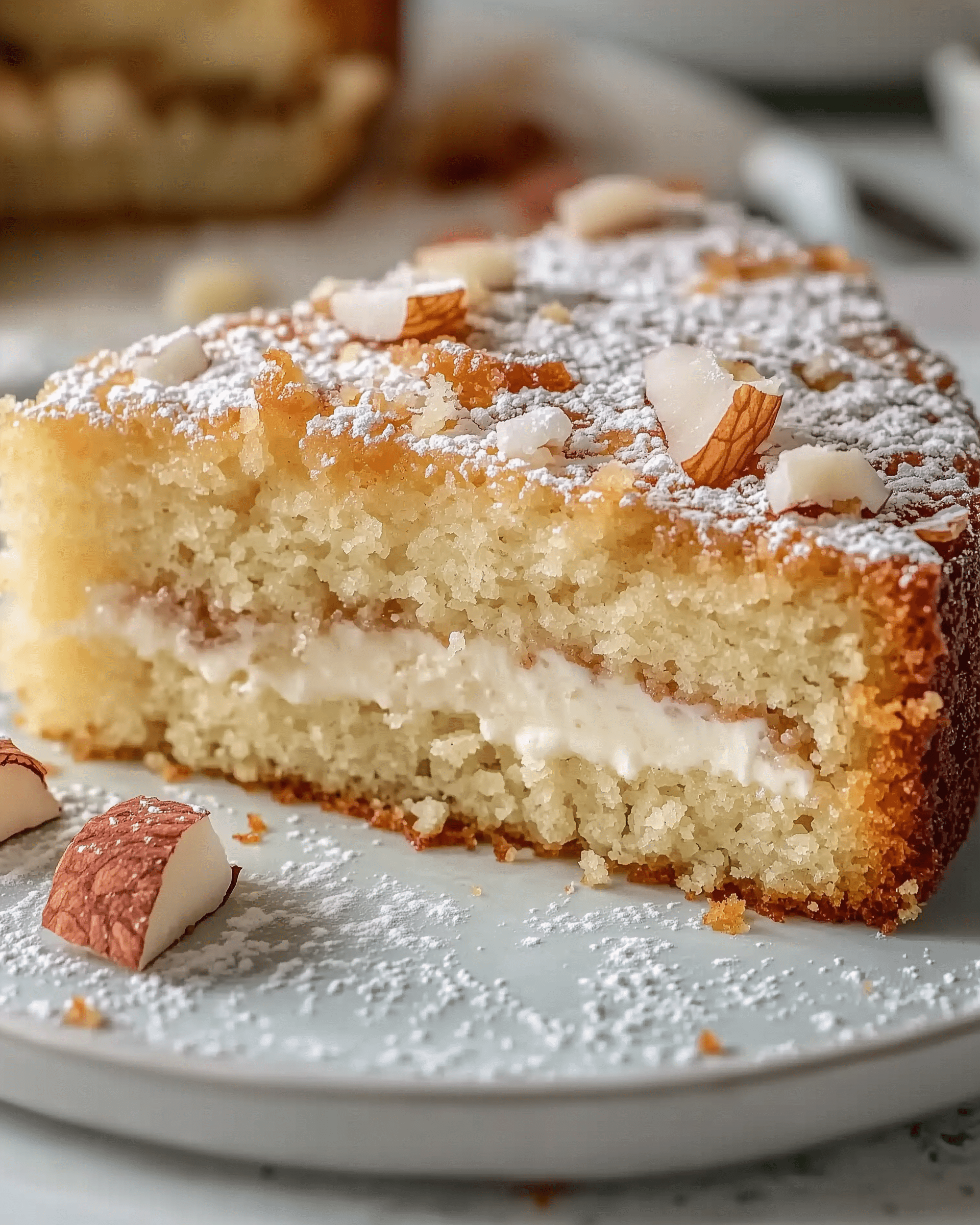 Flourless Coconut Greek Yogurt Cake