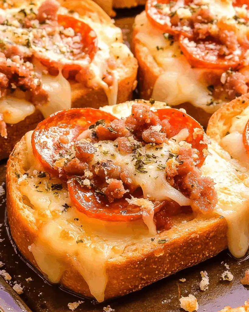Air Fryer Texas Toast Pizza