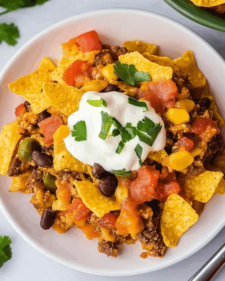 Frito Pie Casserole