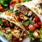 Mediterranean Chicken Wraps