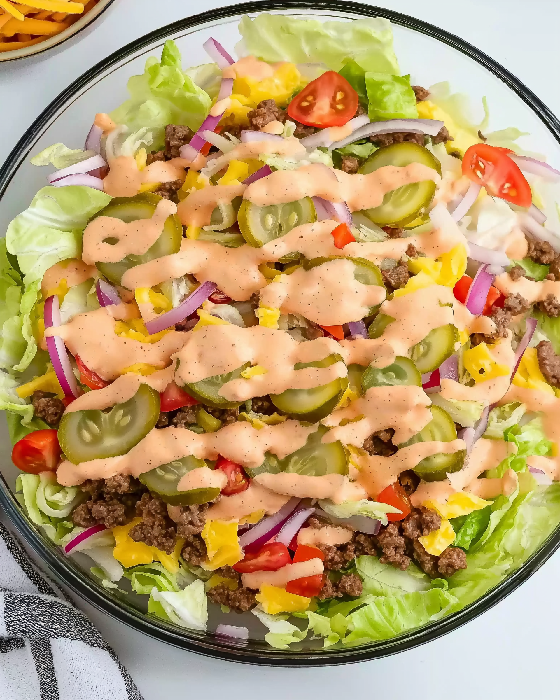 Big Mac Salad 2 Big Mac Salad
