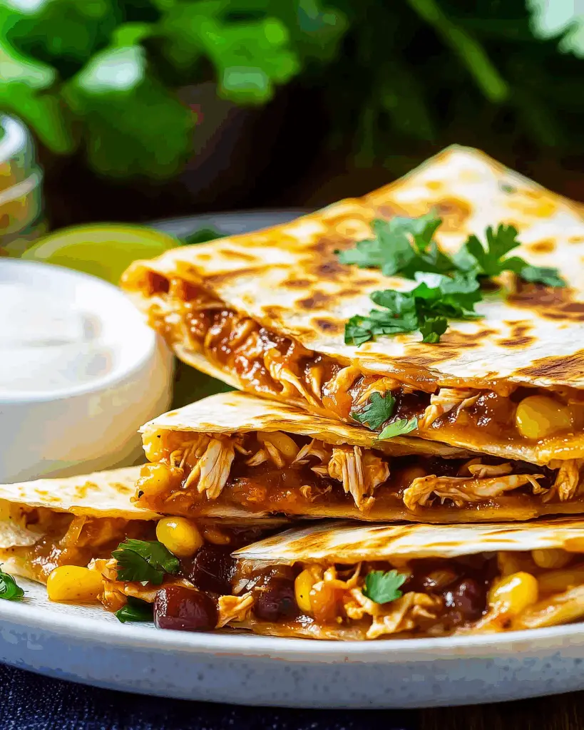 BBQ Chicken Quesadillas