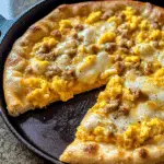 Sausage Gravy Breakfast Pizza