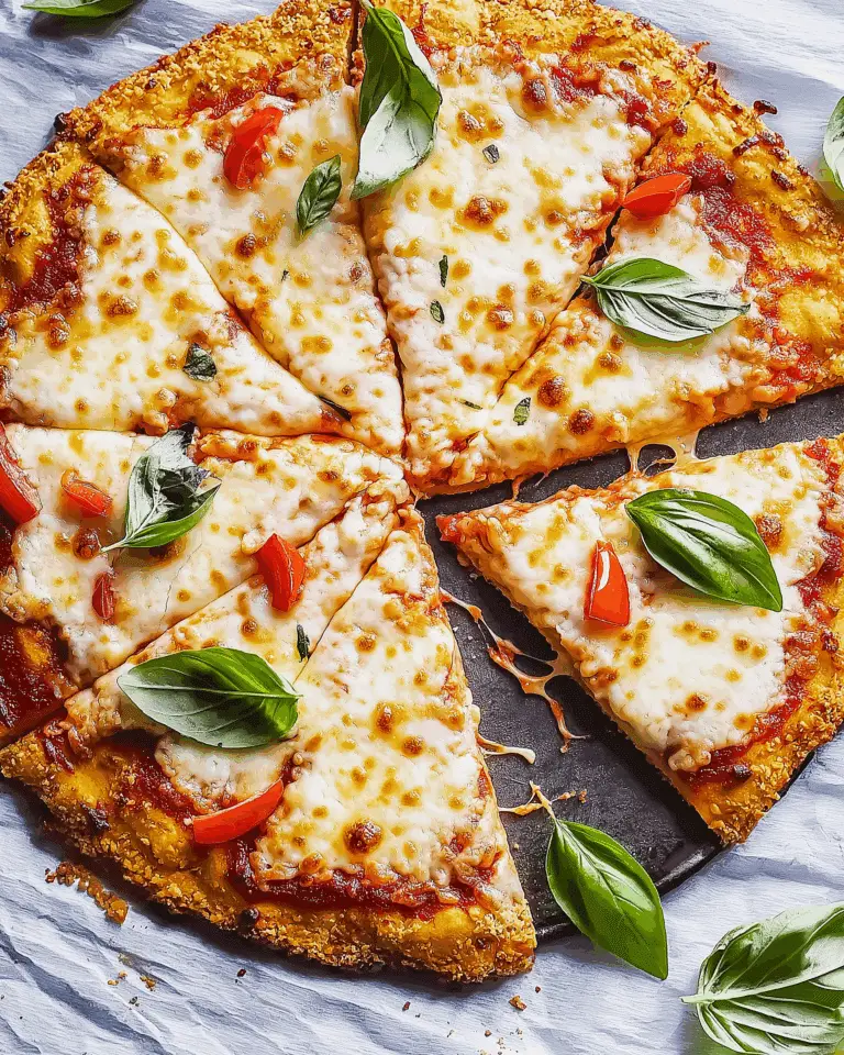 Viral Chicken Crust Pizza