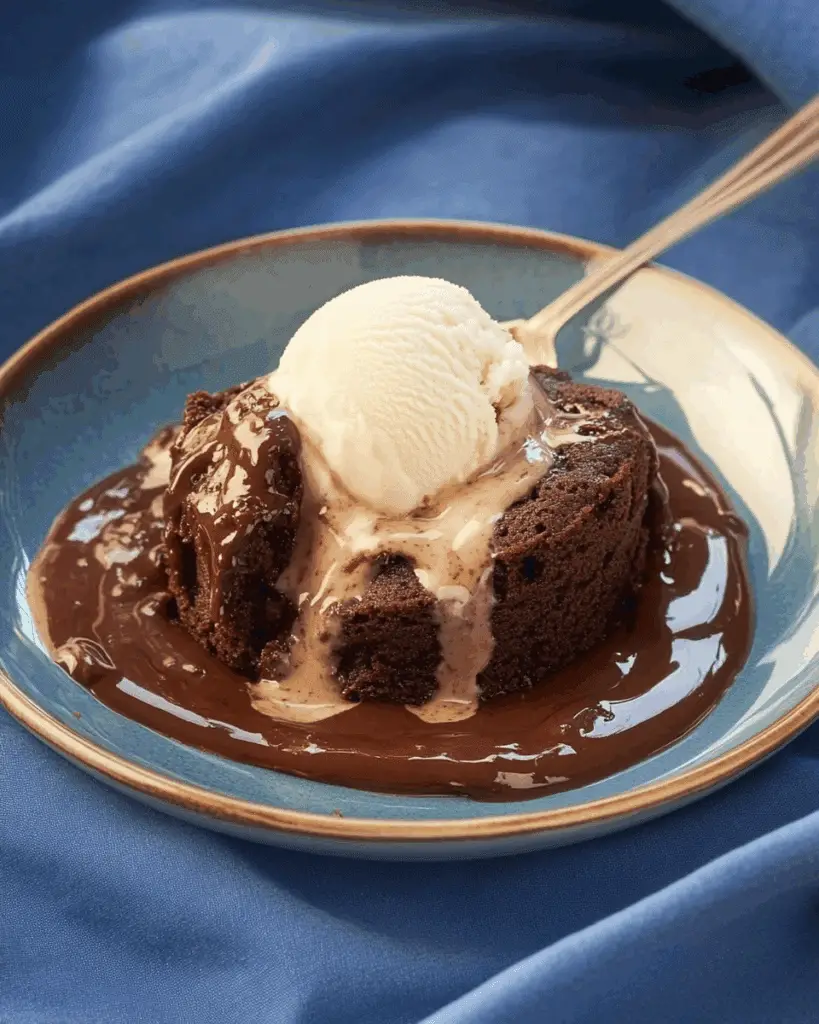 Hot Fudge Chocolate Pudding Cake
