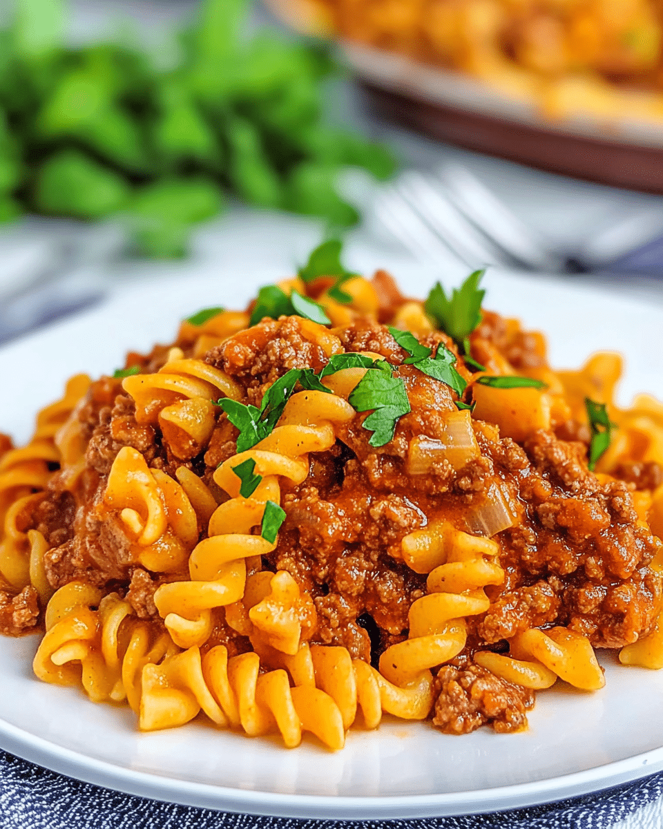 Sloppy Joe Casserole