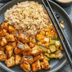 Blackstone Griddle Hibachi Chicken Dinner