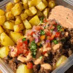 Loaded Potato Taco Bowl Meal Prep