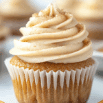 Apple Cider Cupcakes with Brown Sugar Cinnamon Buttercream