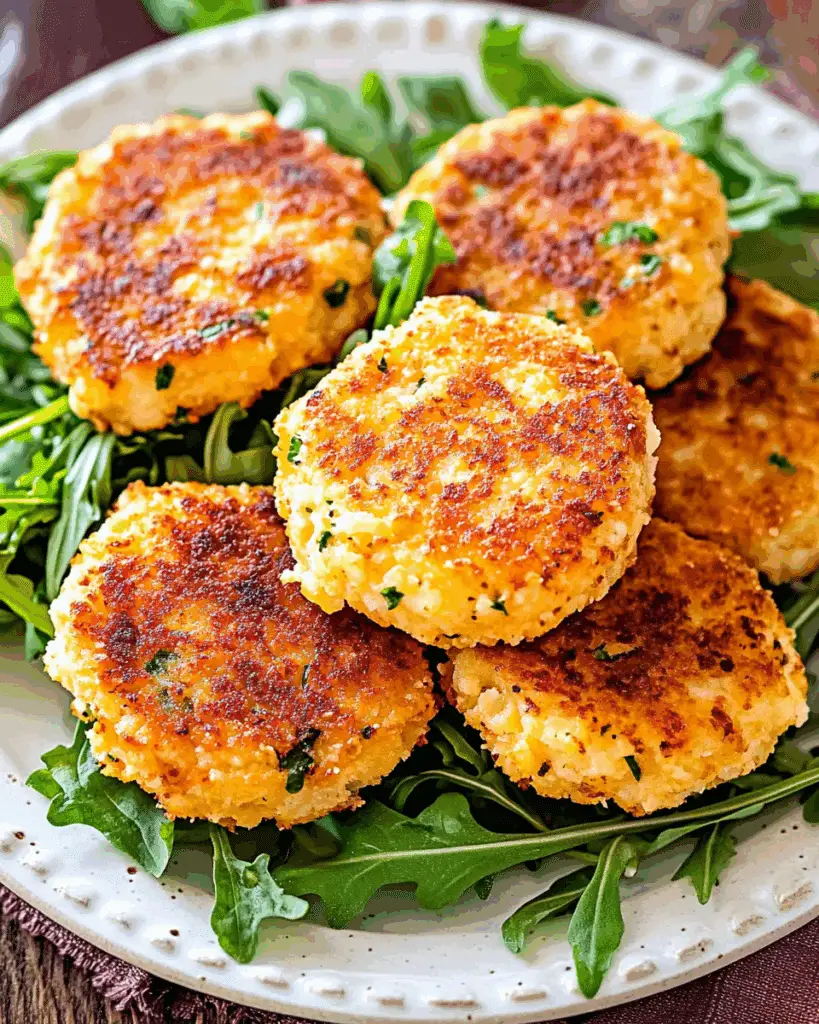 Cheesy Crab Cakes
