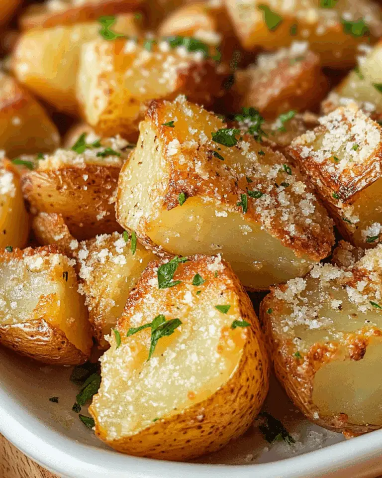 Garlic Parmesan Roasted Potatoes