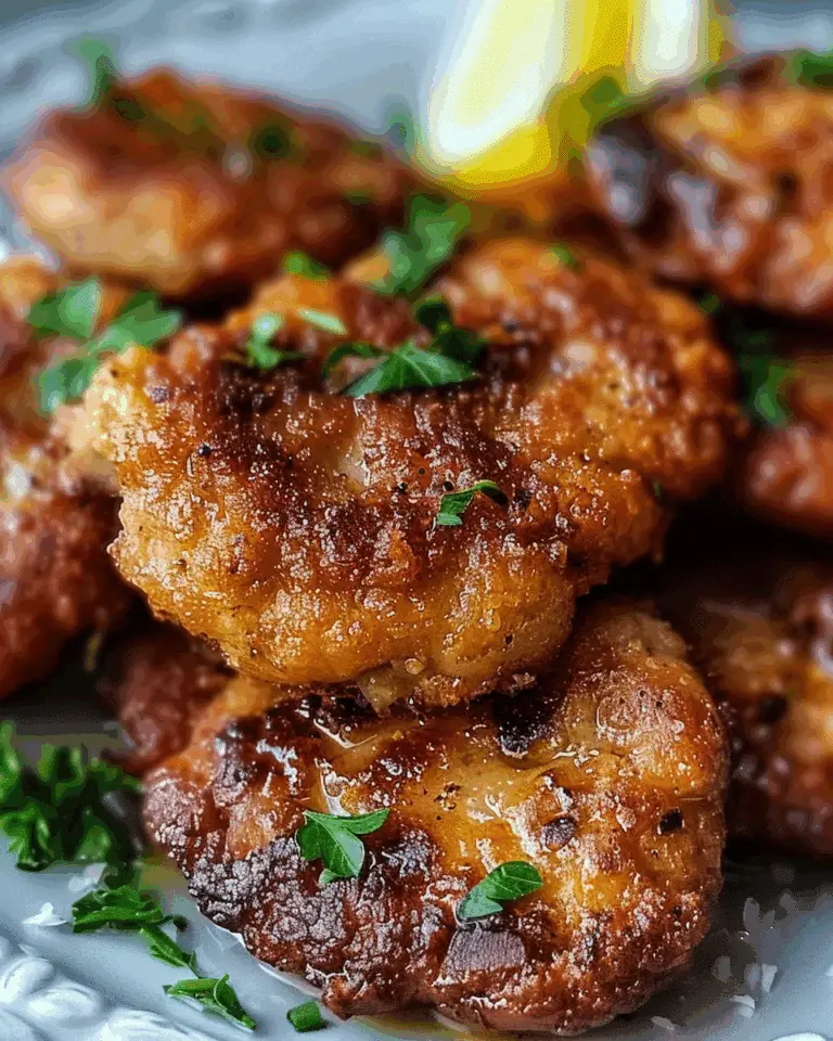 Authentic German Frikadellen: Juicy, Pan-Fried Meat Patties