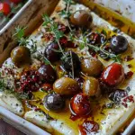 Baked Feta with Olives & Sun-Dried Tomatoes: An Incredible 5-Star Recipe