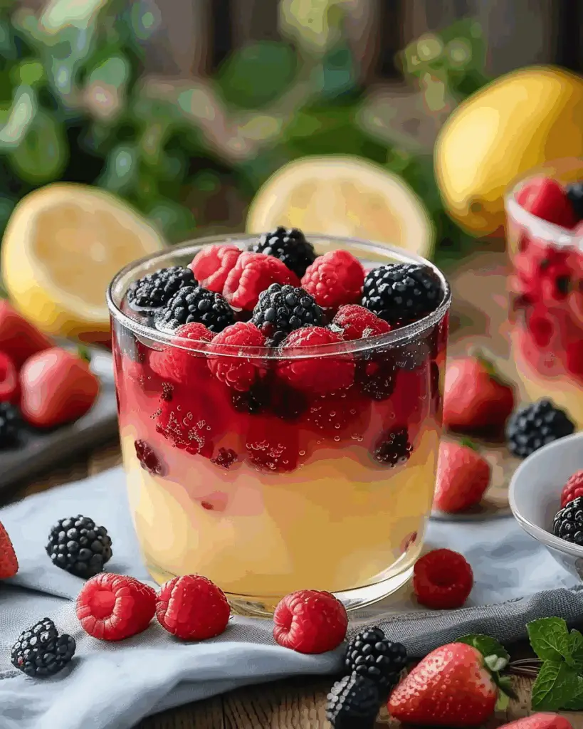 Berry Lemonade: The Ultimate Amazing Drink Recipe