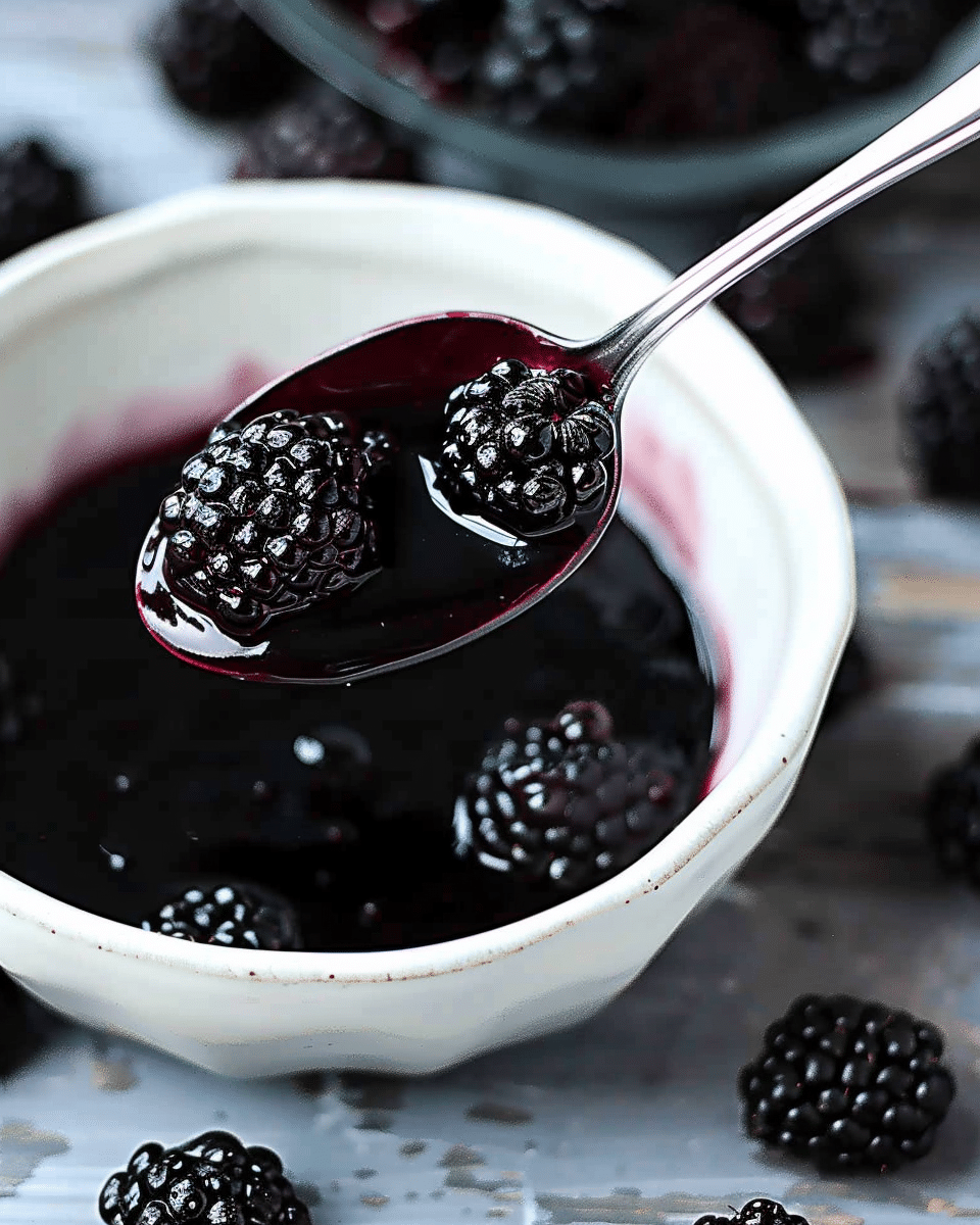 Blackberry Balsamic Glaze: A Bold and Flavorful Recipe