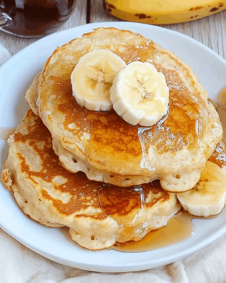 The BEST Brown Sugar Banana Pancakes